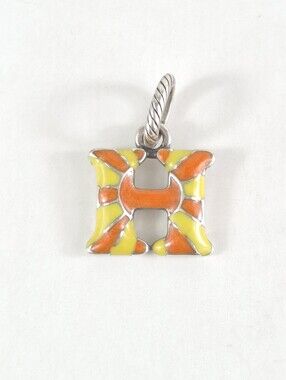 Brighton Letter H Enamel Charm